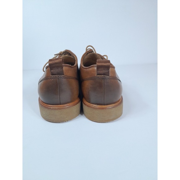 Warfield & Grand Cap Toe Leather Oxford Men Sz 9 Tan Brown - Picture 5 of 9